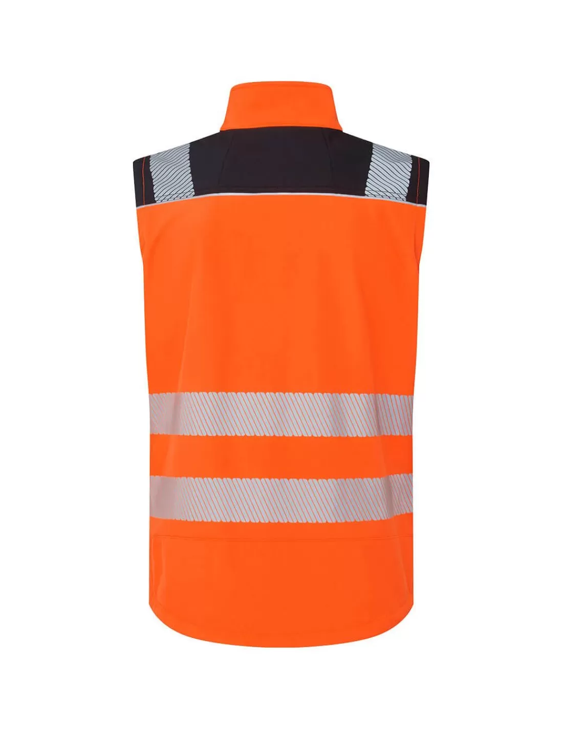 Discount Bodywarmer Softshell Haute Visibilité EN20471 Bandes Segmentées PW325 Portwest Gilet Haute Visibilite