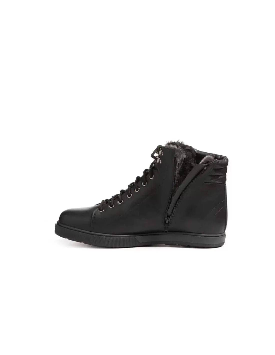 Fashion Chaussures Canadiennes Hiver Cuir Homme Anfibio Matteo Doublées 100% Laine Naturelle Homme Chaussures D'Hiver Homme