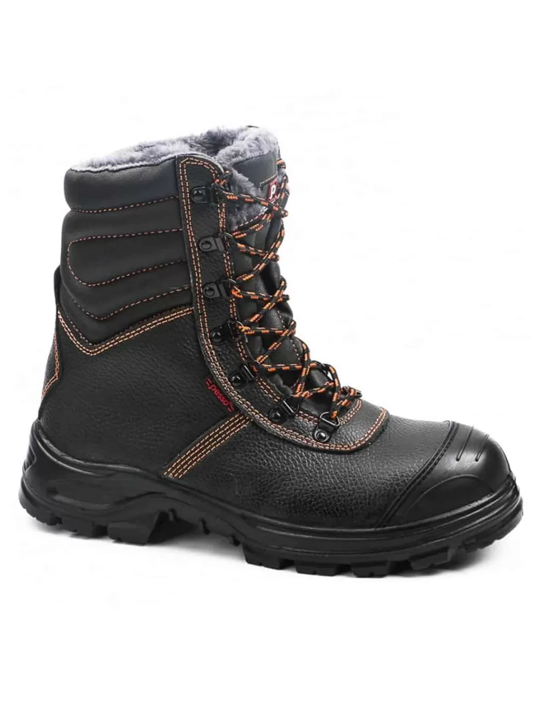 Fashion Chaussures De Sécurité Hiver En Cuir Pesso Nordic BS659 Homme Homme Chaussures D'Hiver Homme