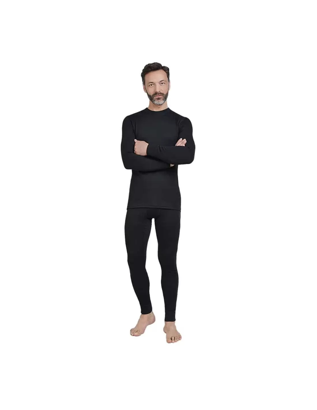 Cheap Ensemble Norveg Maillot Et Caleçon Thermique Homme Laine Mérinos -30°C Homme Sous-Vêtements Thermiques Homme