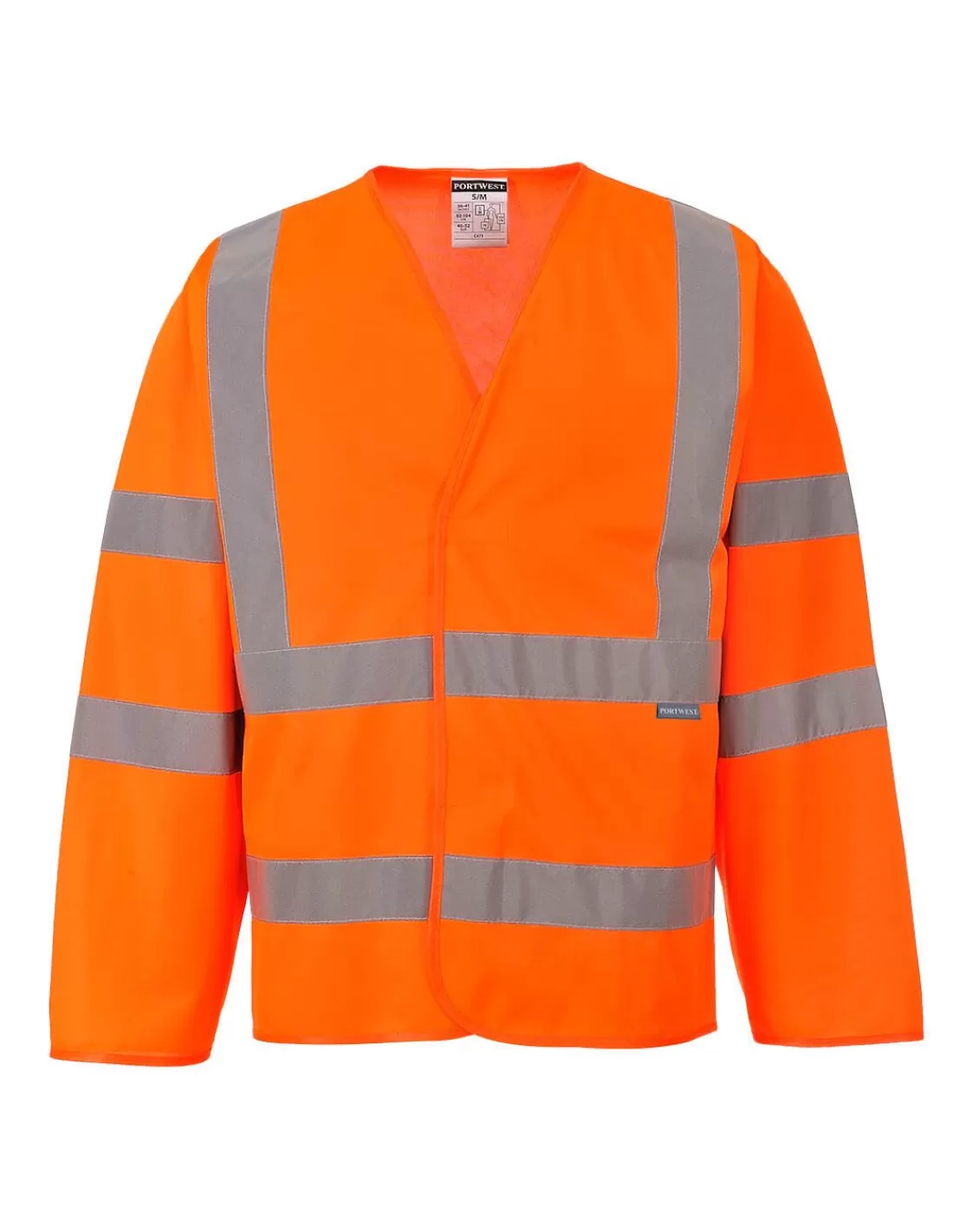 Discount Gilet De Signalisation Manches Longues EN20471 Classe 3  C473 Portwest Gilet Haute Visibilite