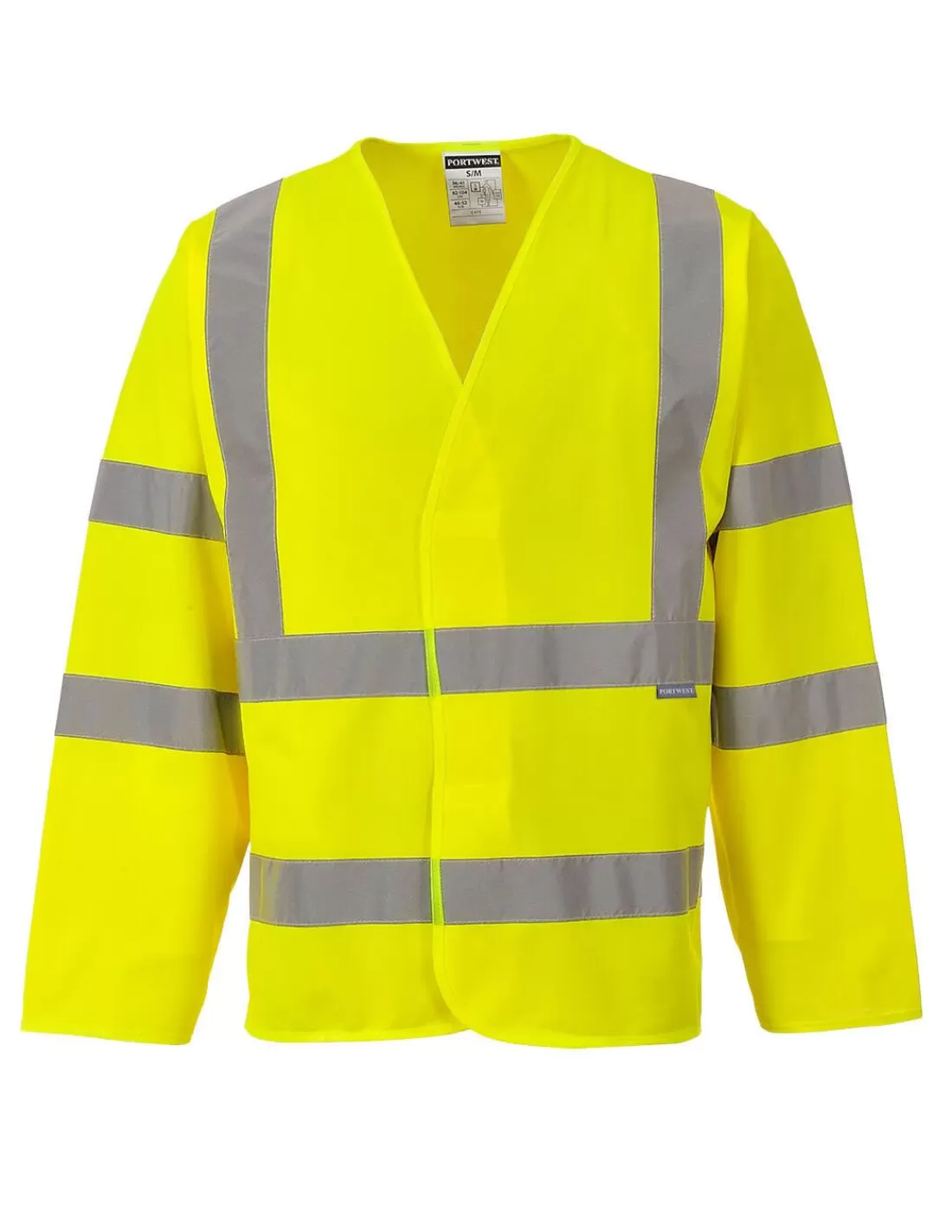 Discount Gilet De Signalisation Manches Longues EN20471 Classe 3  C473 Portwest Gilet Haute Visibilite