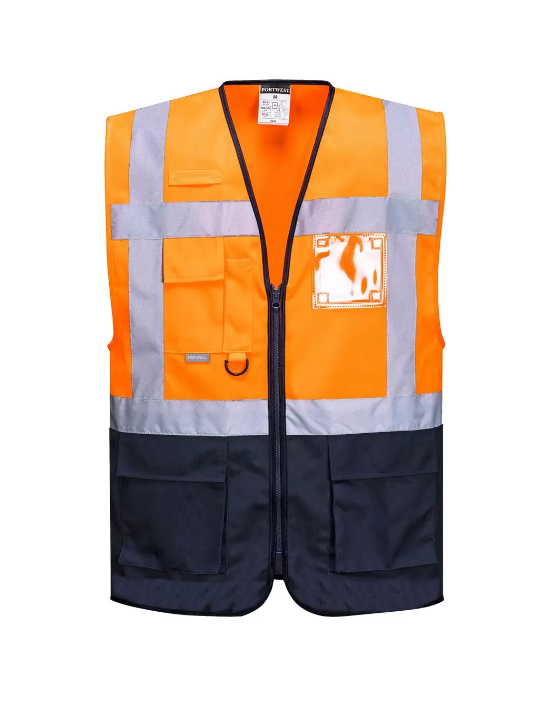 Flash Sale Gilet De Signalisation Zippé Multi-poches EN20471 C476 Portwest Gilet Haute Visibilite