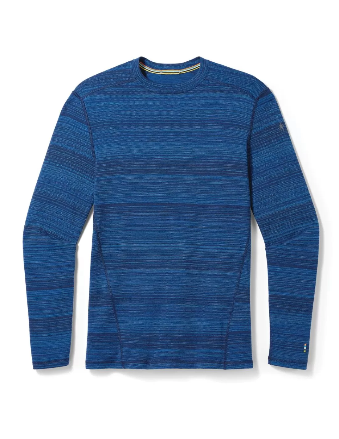 Best Maillot Thermique Homme 100% Laine Mérinos Smartwool Col Rond Chiné Homme Sous-Vêtements Thermiques Homme
