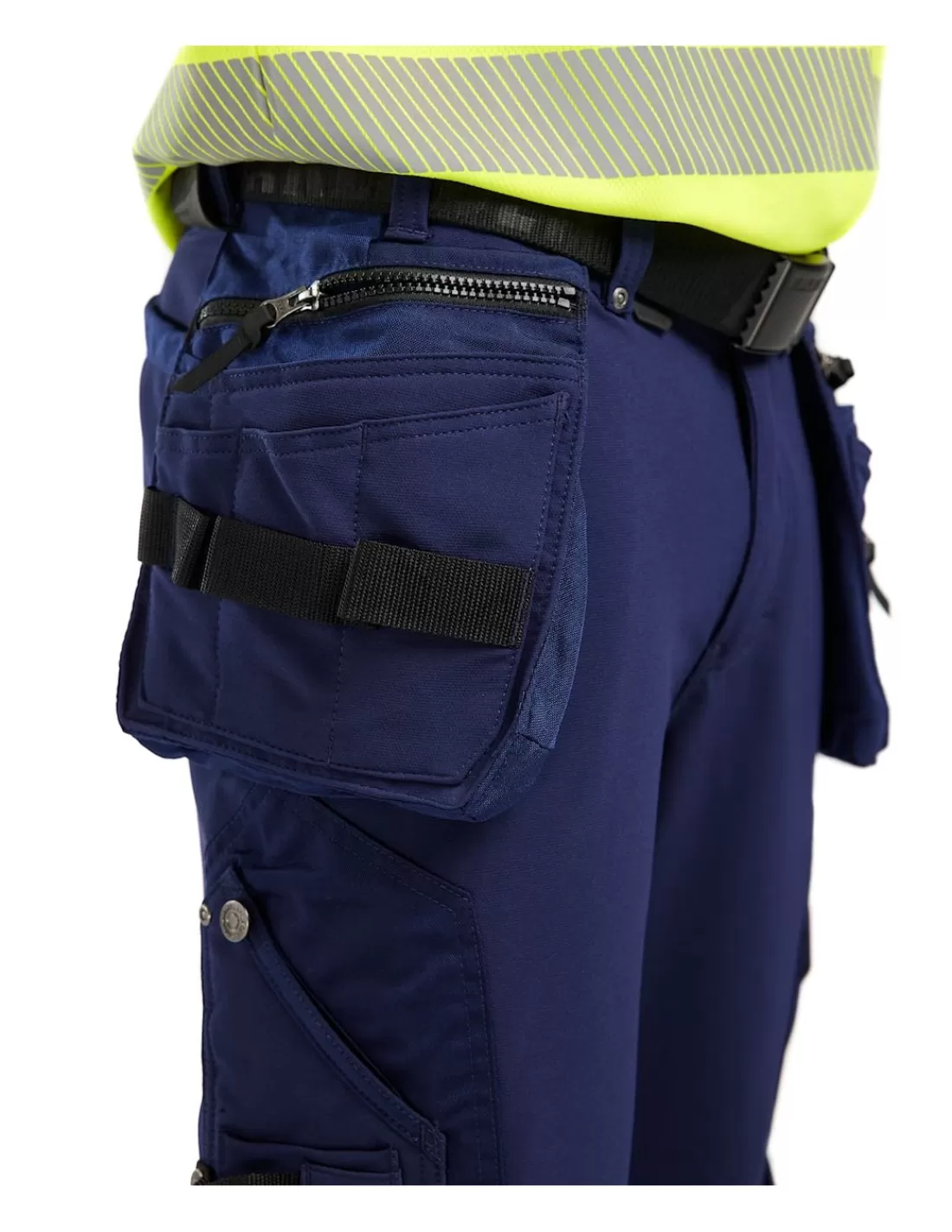 Discount Pantalon Haute Visibilité Strech 4 Dimensions à Poches Flottantes 1993 Blaklader Pantalon Haute Visibilite