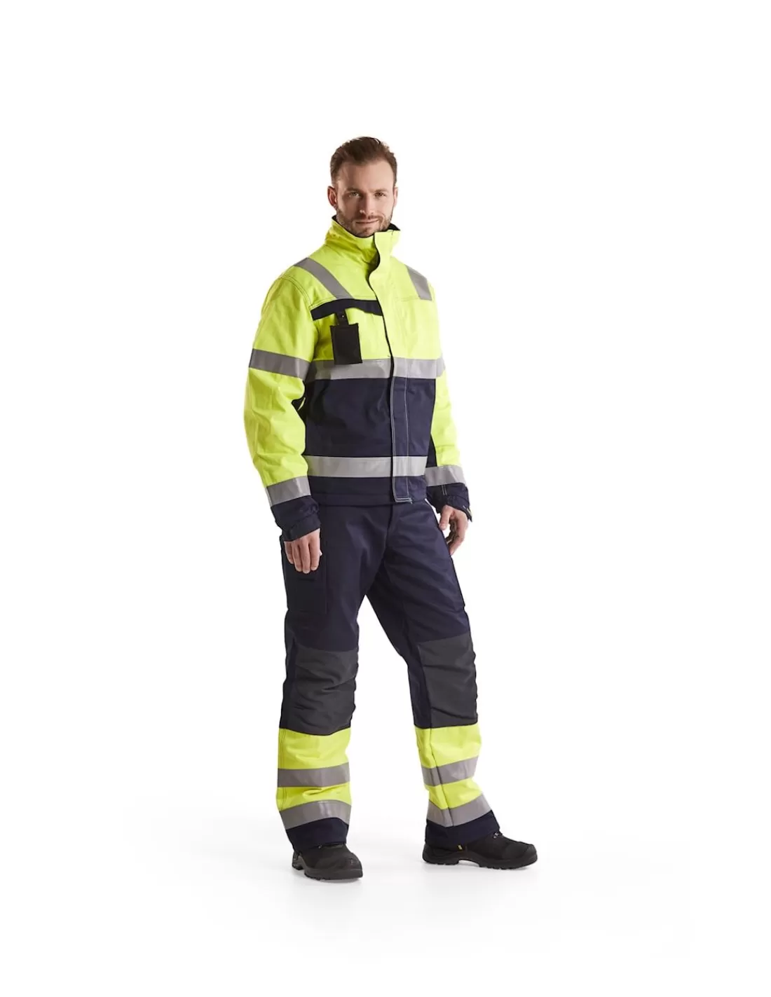 Best Sale Pantalon Hiver Multi Risques Haute Visibilité Flamme Retardant 1869 Blaklader Pantalon Haute Visibilite