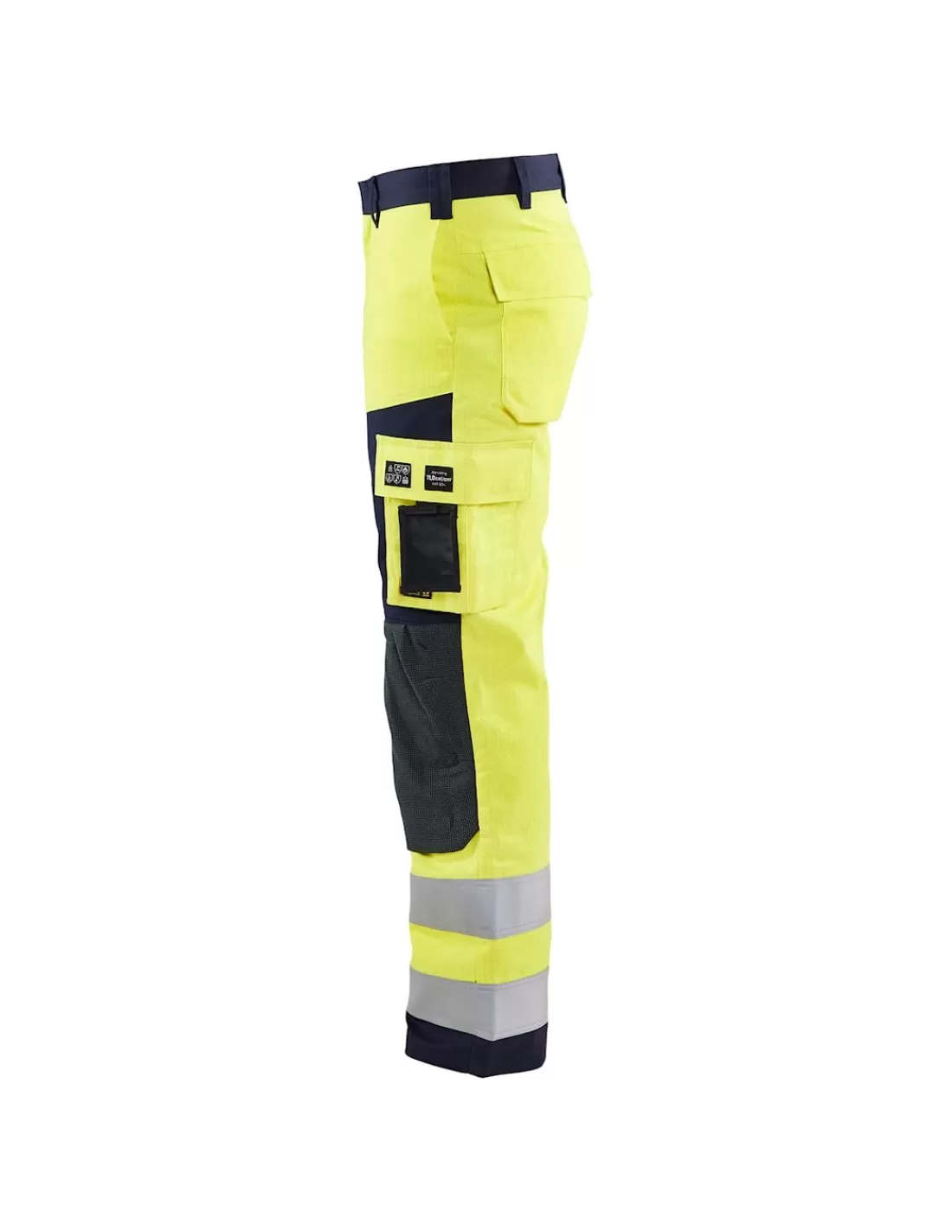 Discount Pantalon Multi Risques Haute Visibilité Résiste à L'huile, L'eau Et La Saleté 1578 Blaklader Pantalon Haute Visibilite