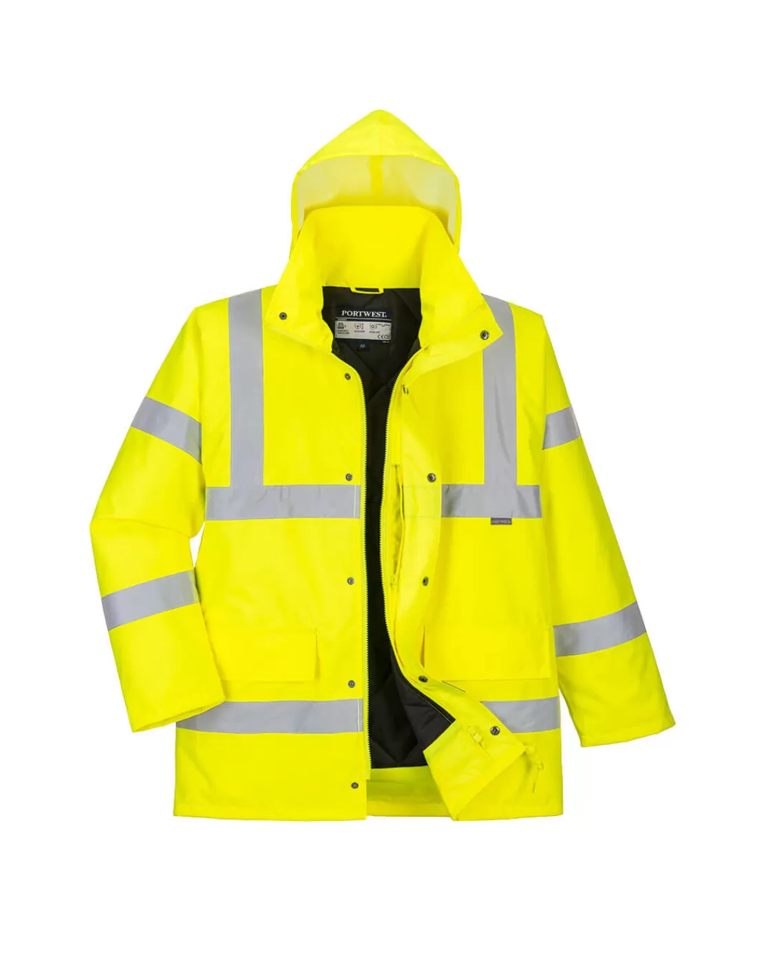 Shop Parka Certifiée EN ISO 20471 Classe 3 EN343 Classe 3  EN342 S461 Portwest Parka Haute Visbilite