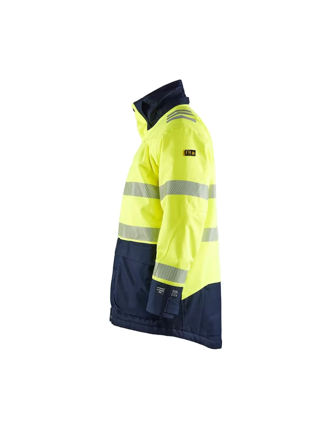 Cheap Parka Hiver Blaklader FR Résistante Hi-vis 4527 Haute Visibilité Haute Imperméabilité 11.000 Mm Parka Haute Visbilite