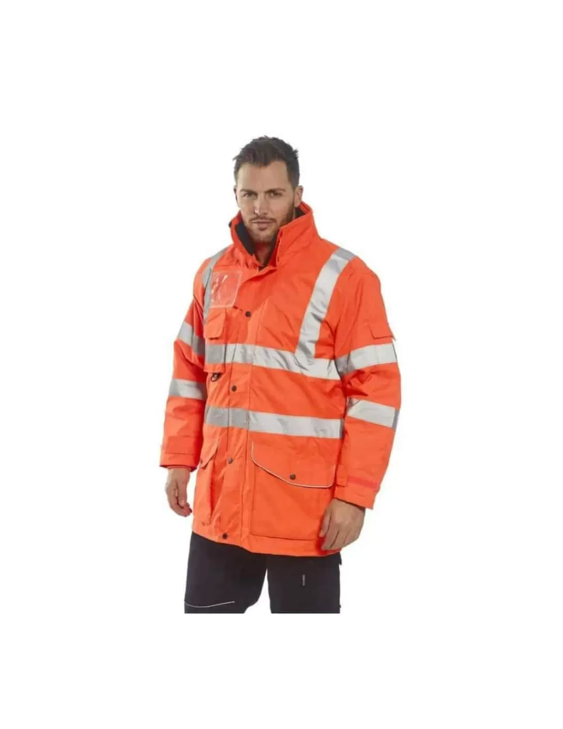 Store Parka Hiver De Signalisation EN20471 Classe 3 EN 343 Classe 4 RT27 PORTWEST Femme/Homme Parkas Chaudes Hiver Homme | Parkas Chaudes Hiver Femme