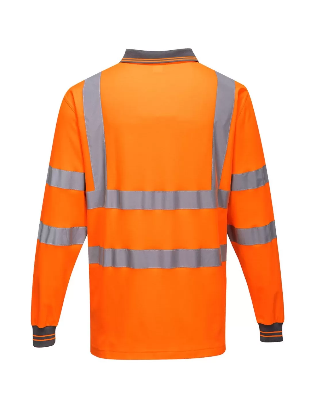 Outlet Polo Haute Visibilité Coton EN20471 Classe 3 Manches Longues S271 Portwest Polo Haute Visibilite