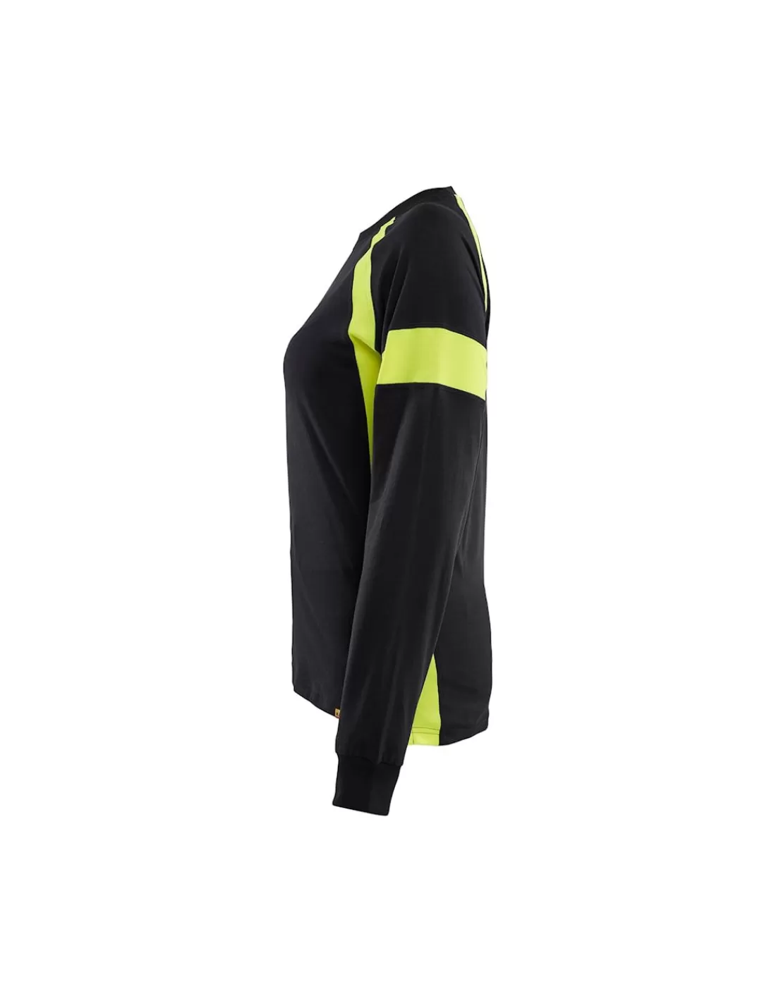 Best Teeshirt De Signalisation 100% Coton Manches Longues Femme 3521 Blaklader T-Shirt Haute Visibilite