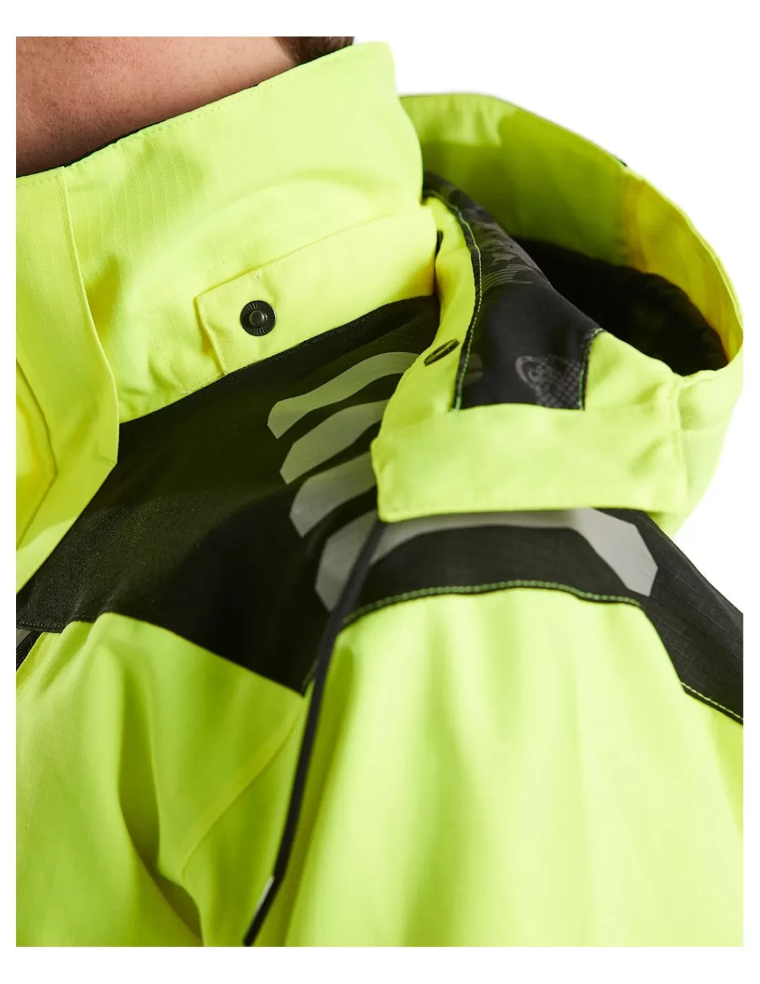 Fashion Veste Hardshell Blaklader Strech 4496 Haute Visibilité Haute Imperméabilité 10.000 Mm Homme Veste Haute Visibilite | Vestes Homme